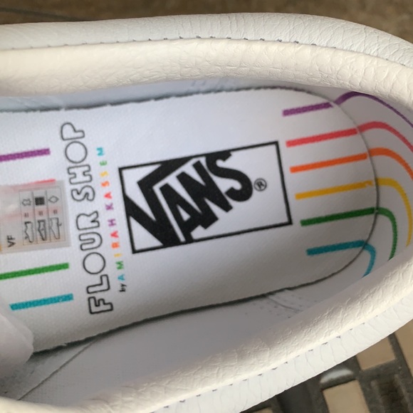 VANS OLD SKOOL FLOUR SHOP RAINBOW/TRUE WHITE MEN’s - Picture 12 of 15